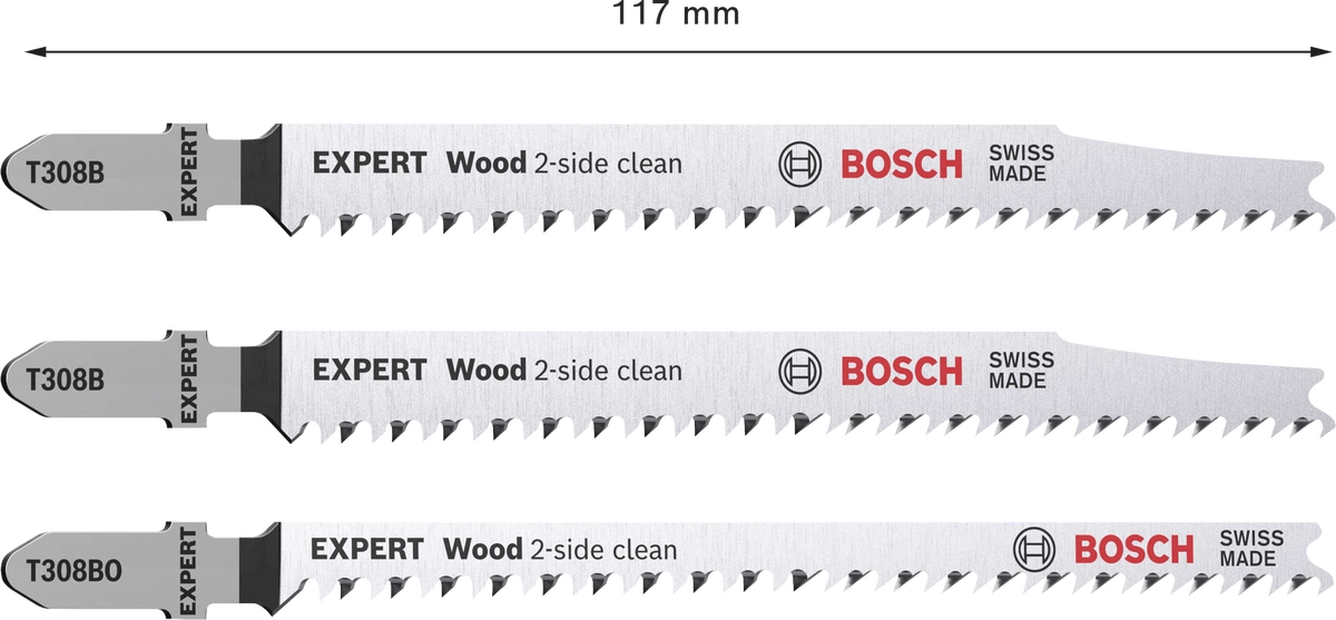 EXPERT ‘WOOD 2-SIDE CLEAN‘ BLATT-SETS
